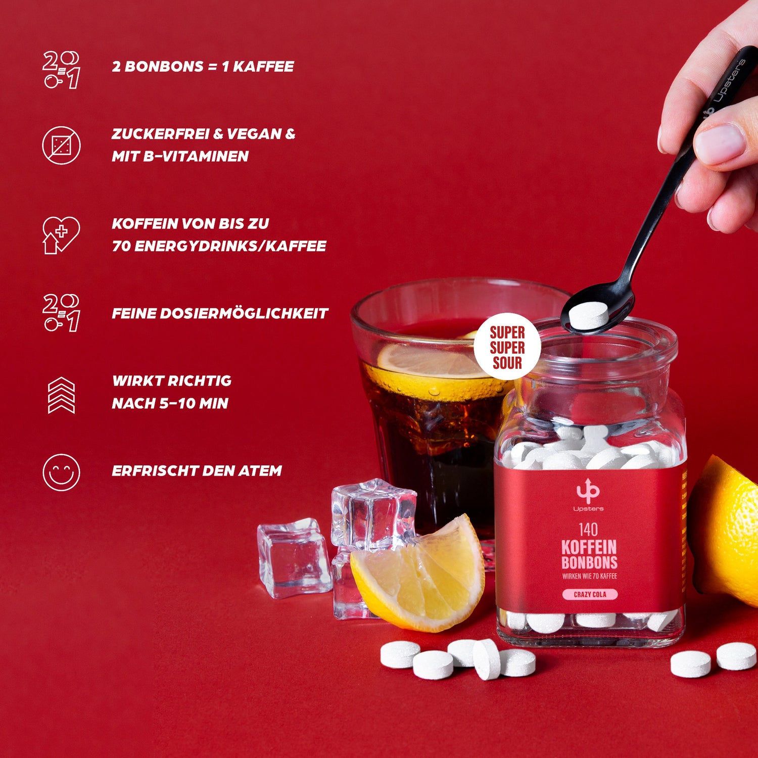 Crazy Cola Vorratsglas