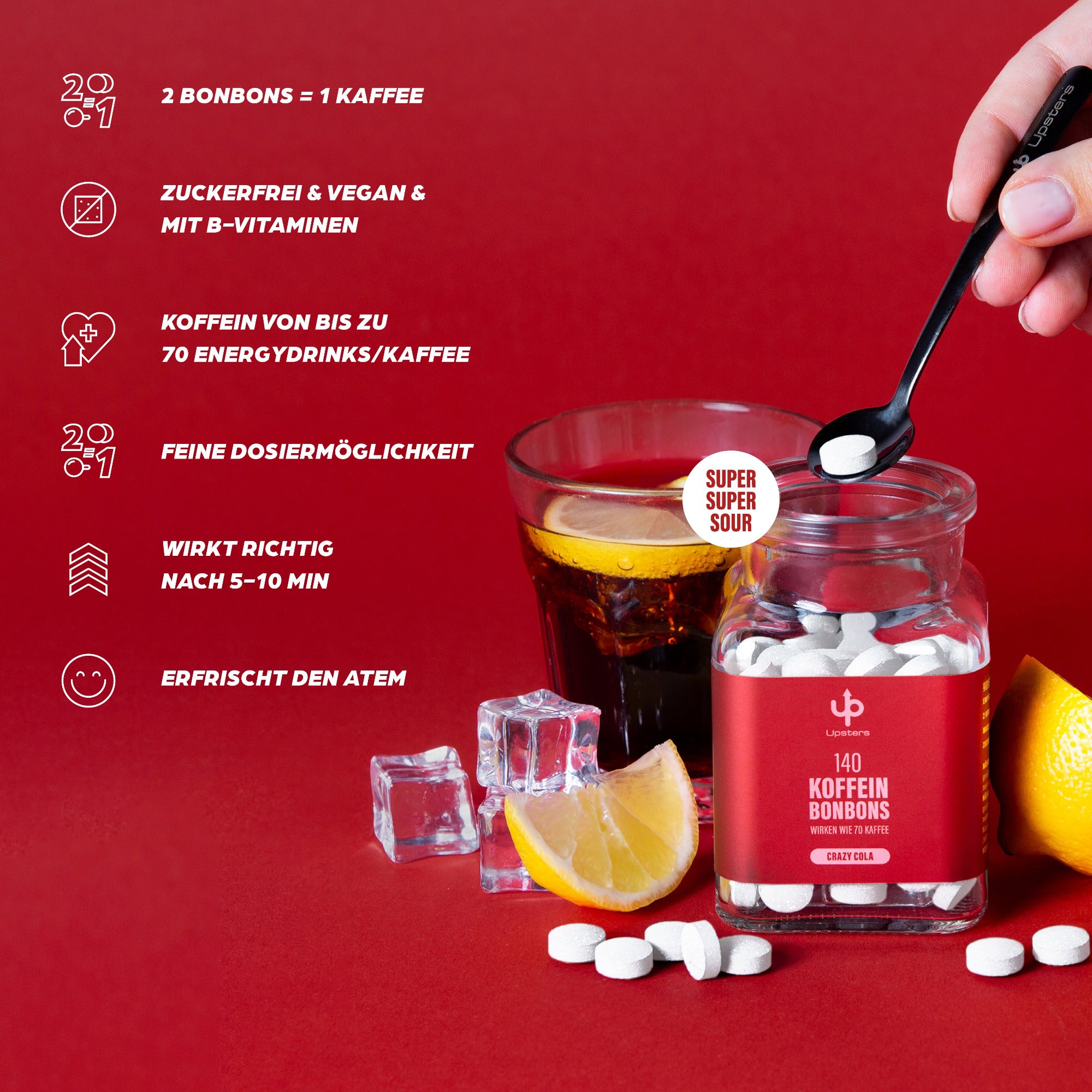 Crazy Cola Vorratsglas