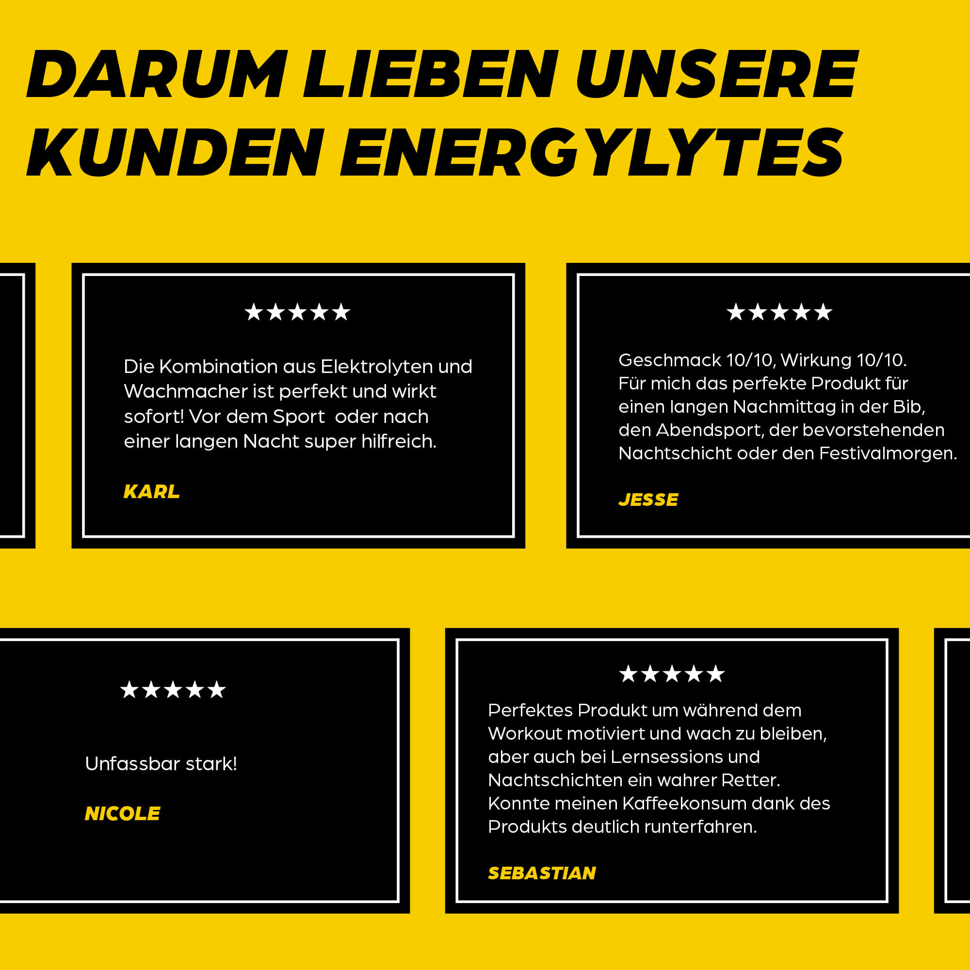 Einsteigerpaket: Energylytes Mix & Match + Glasflasche