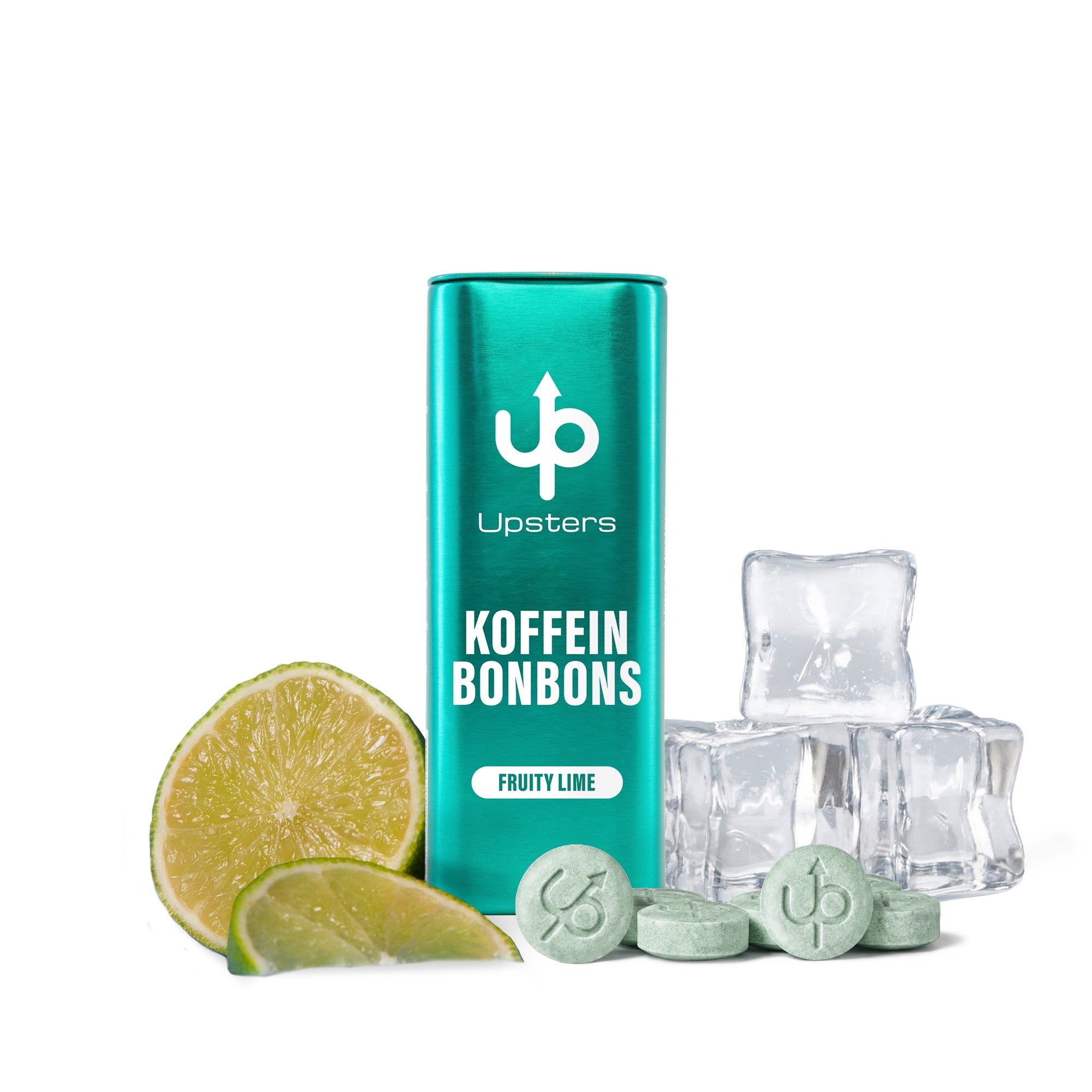 Koffeinbonbons Fruity Lime