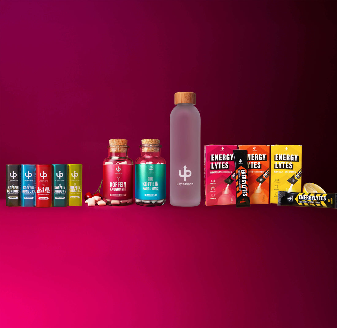 Energy Trio: Kaugummis plus Fabulous Five + Energylytes inklusive Flasche