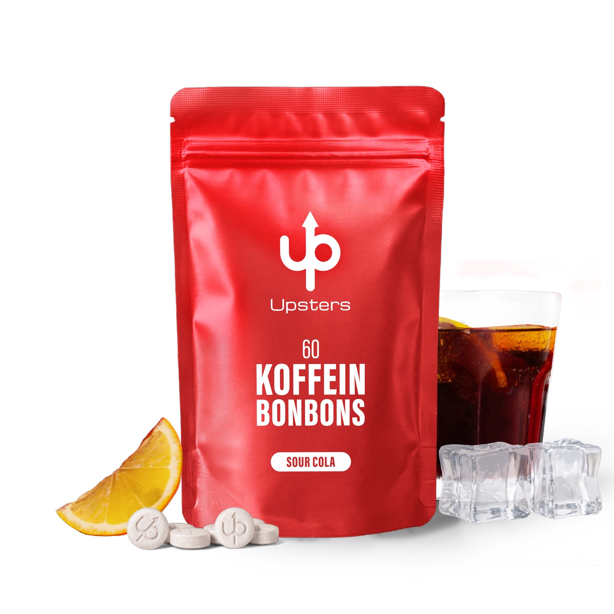 Koffeinbonbons Sour Cola