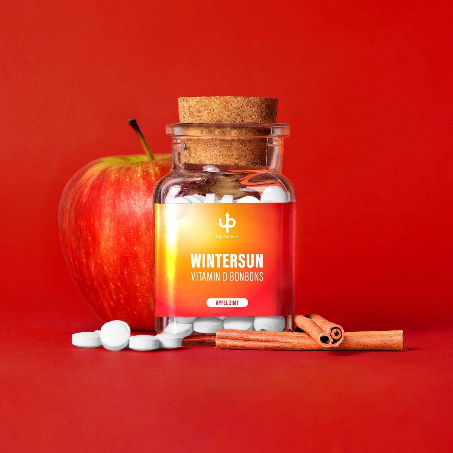 Wintersun Vitamin D-Bonbons Apfel-Zimt